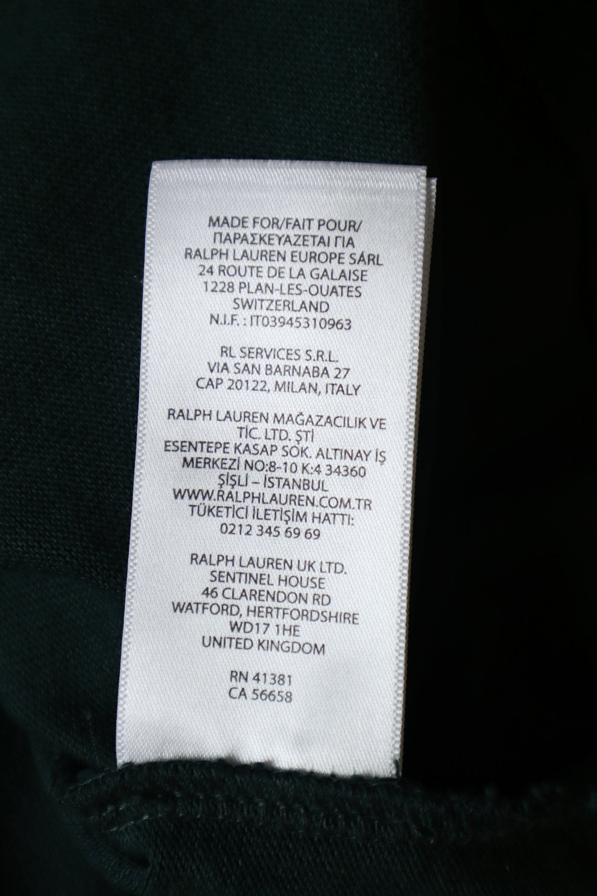 Ralph Lauren (rugby) polo shirt met lange mouw - L