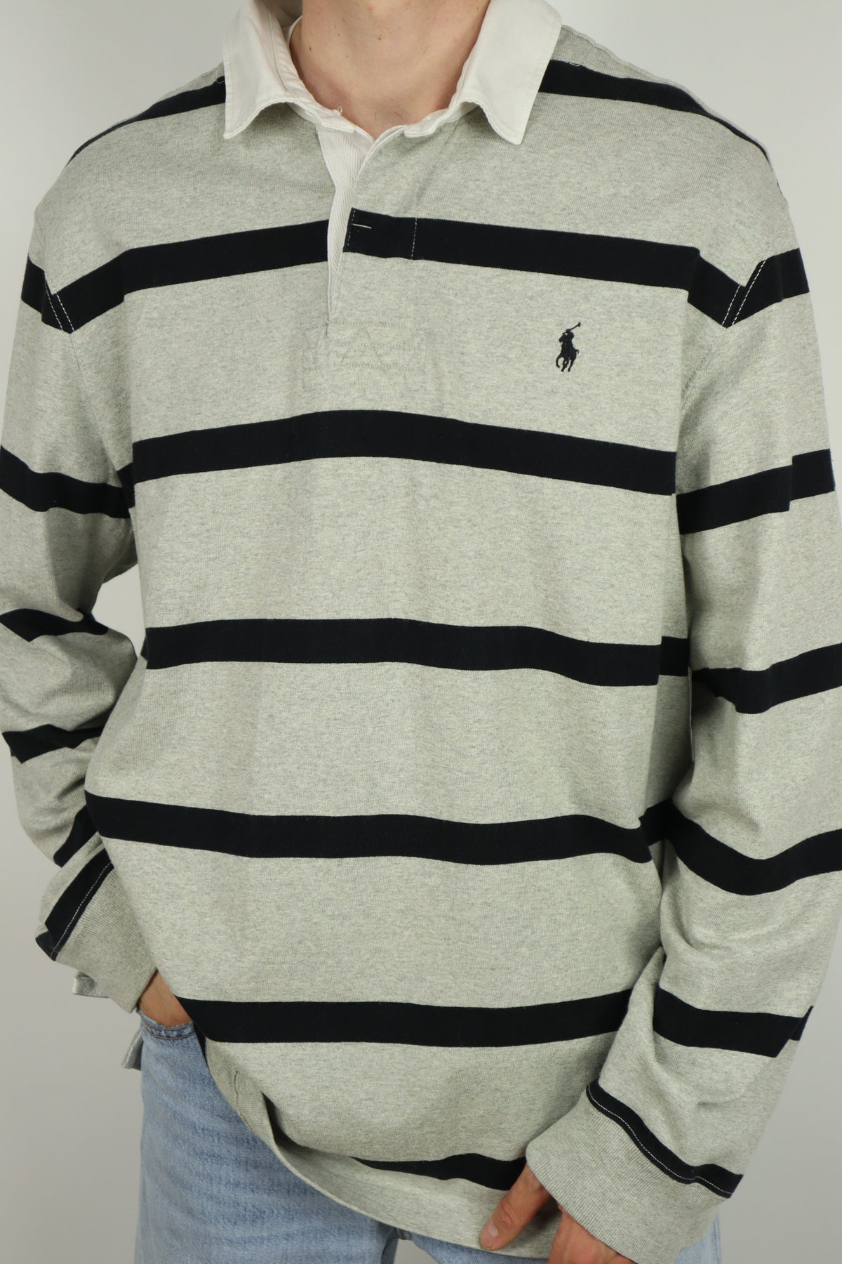 Ralph Lauren (rugby) polo shirt met lange mouw - XXL
