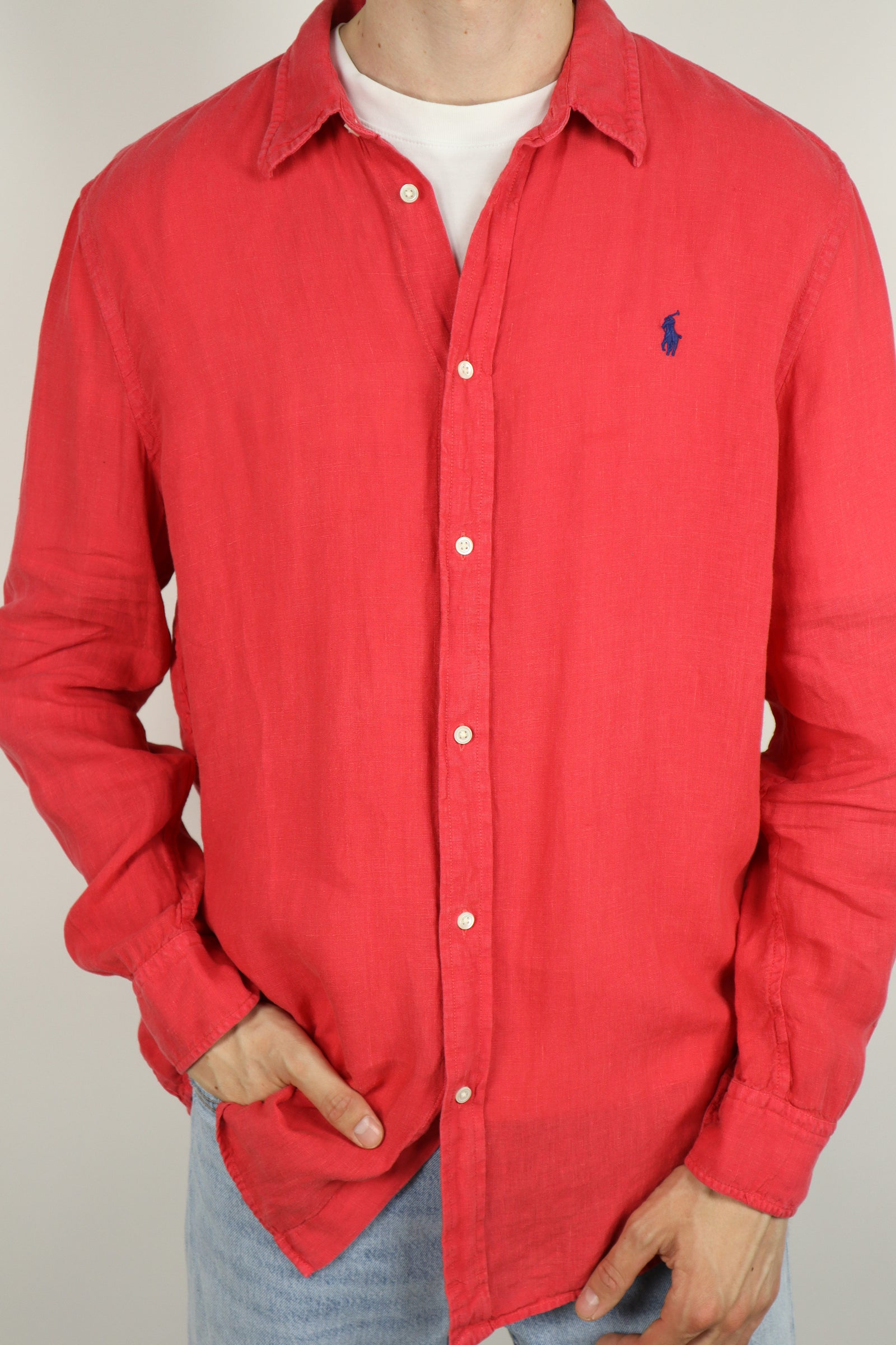 Ralph Lauren linnen overhemd - XL