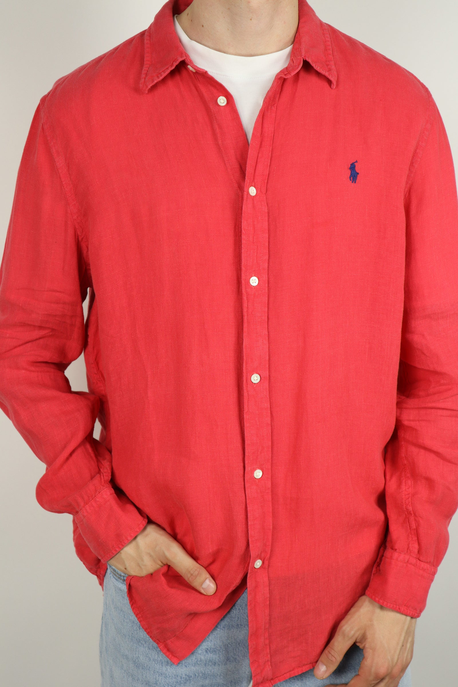 Ralph Lauren linnen overhemd - XL