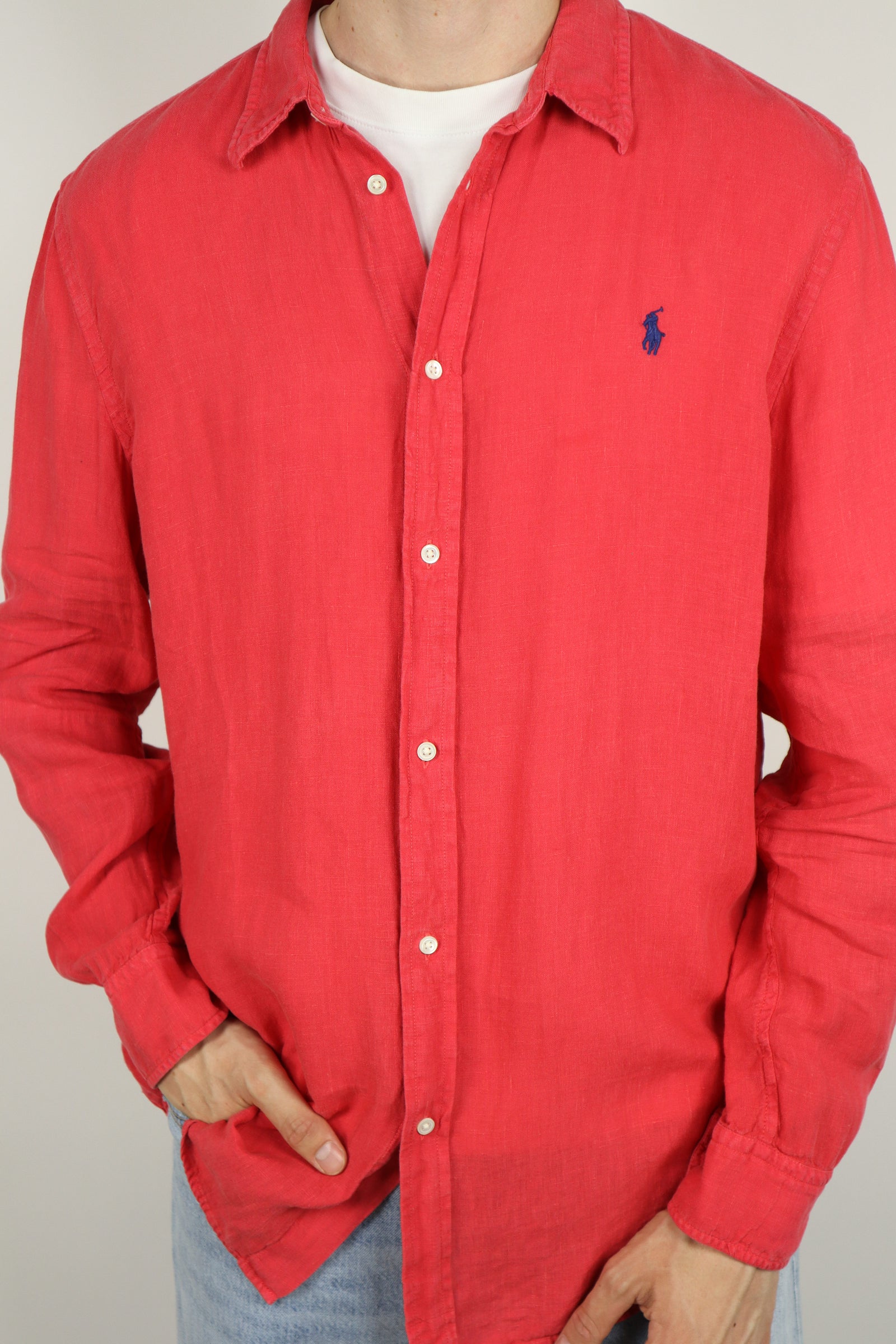 Ralph Lauren linnen overhemd - XL