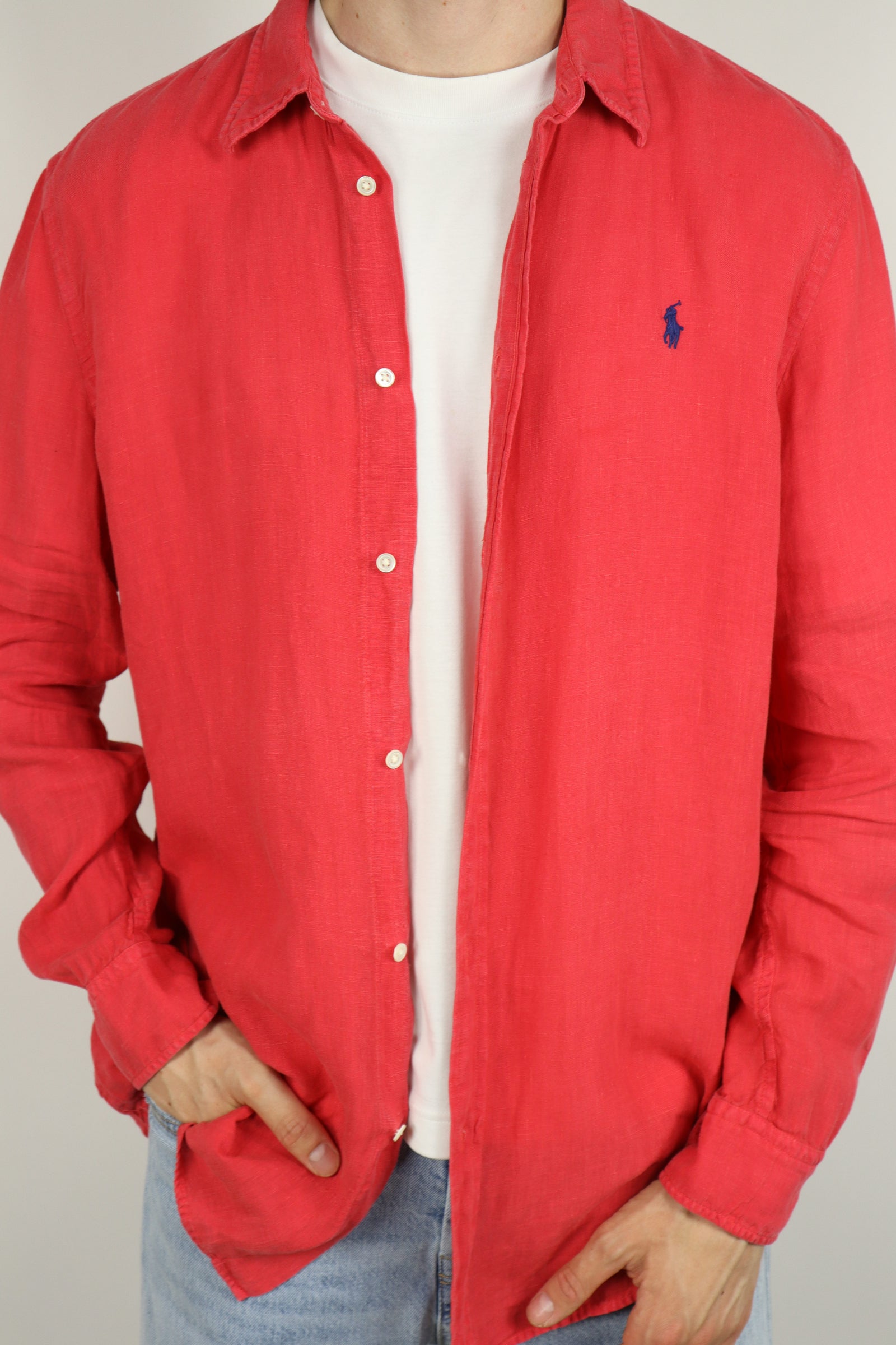 Ralph Lauren linnen overhemd - XL