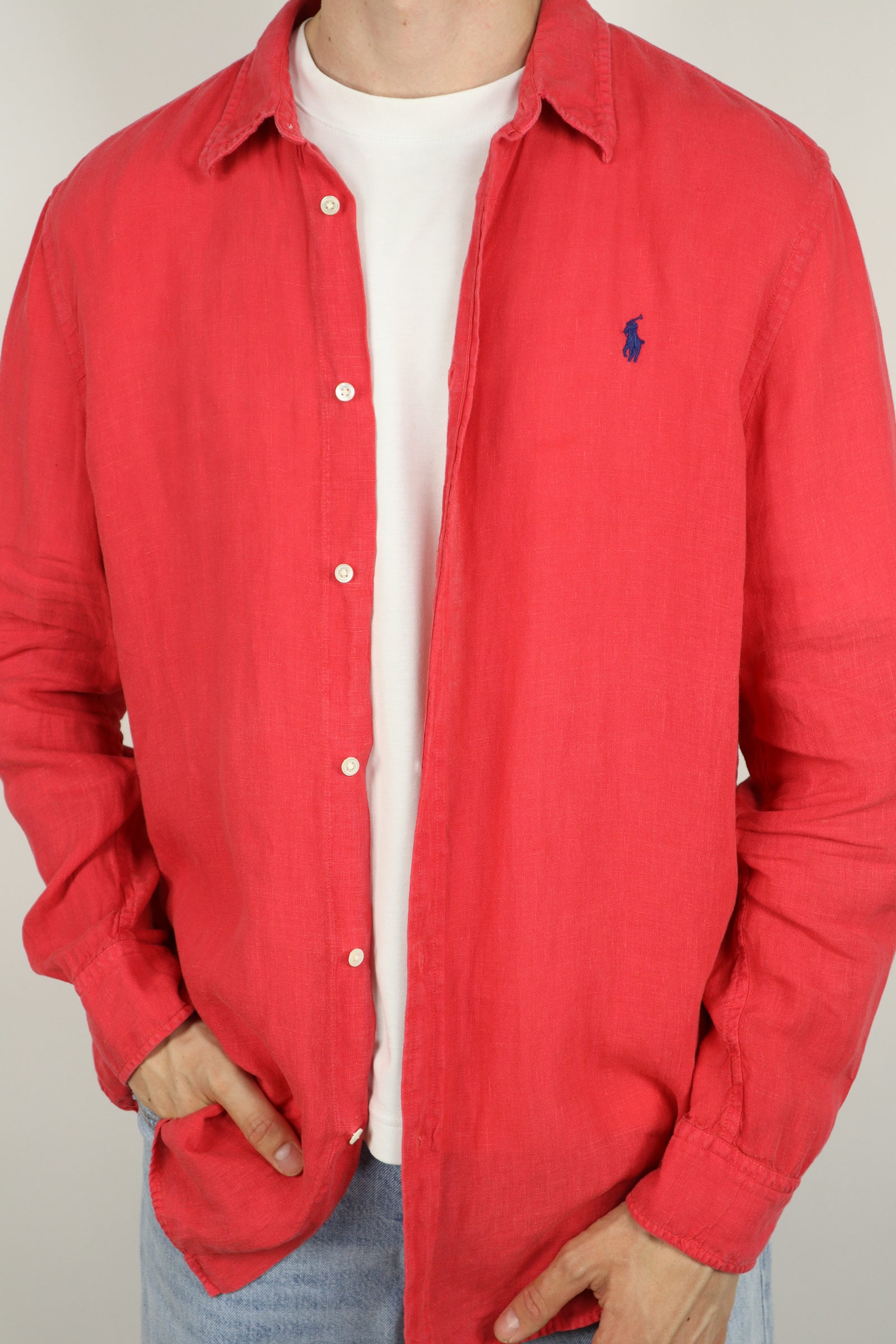 Ralph Lauren linnen overhemd - XL