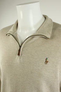 Ralph Lauren trui met kwart rits - M