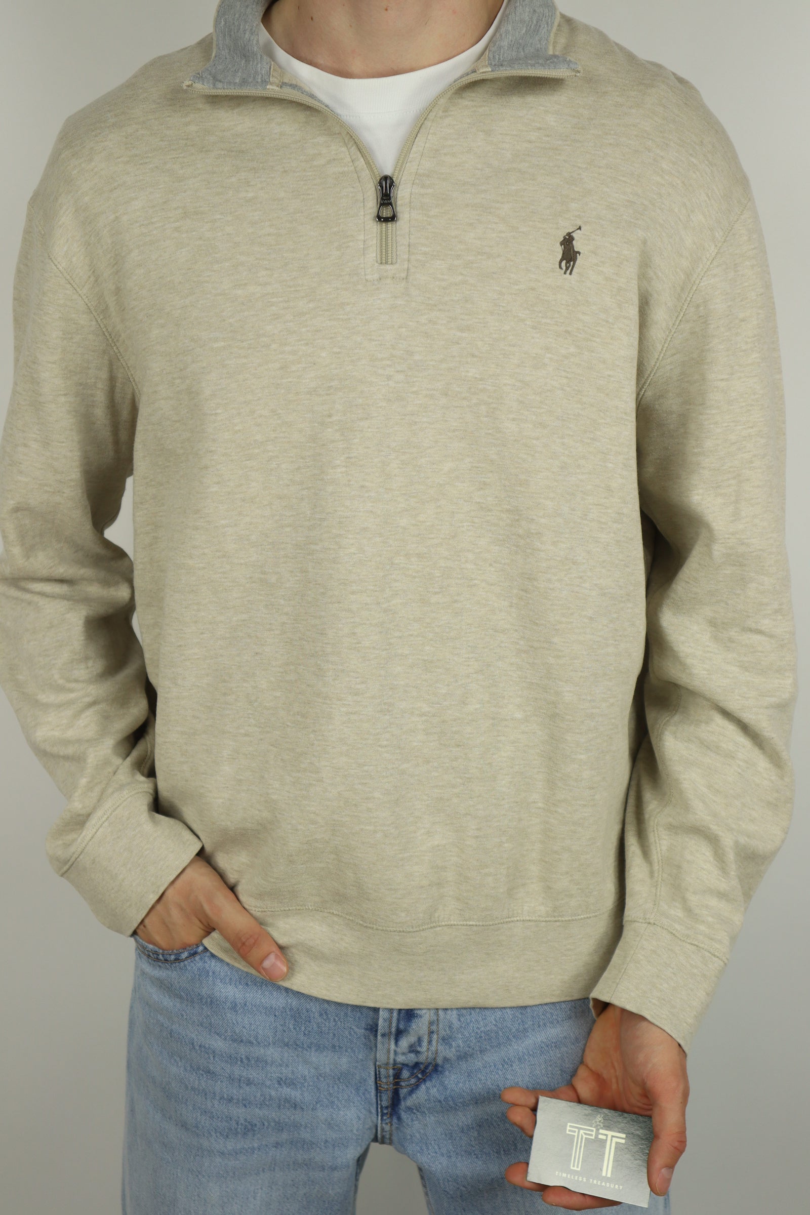 Ralph Lauren quarter zip - L