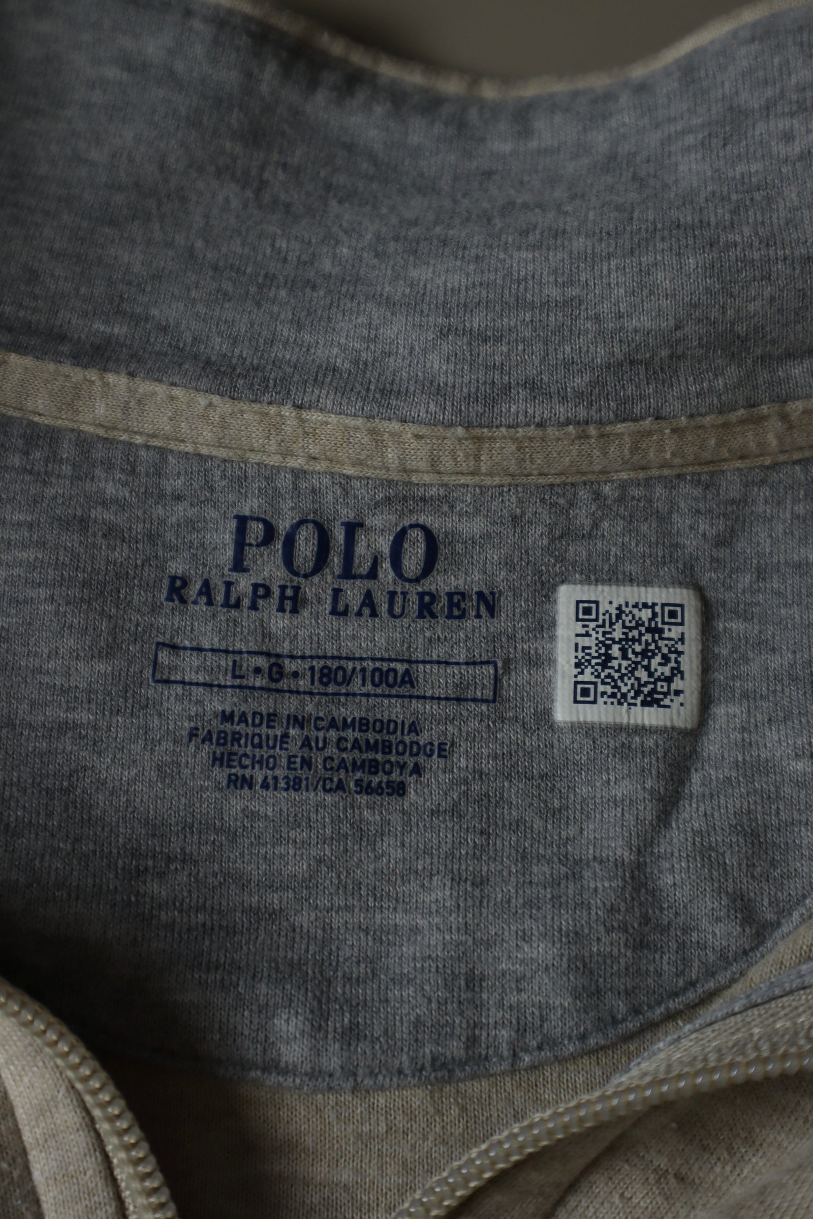 Ralph Lauren quarter zip - L