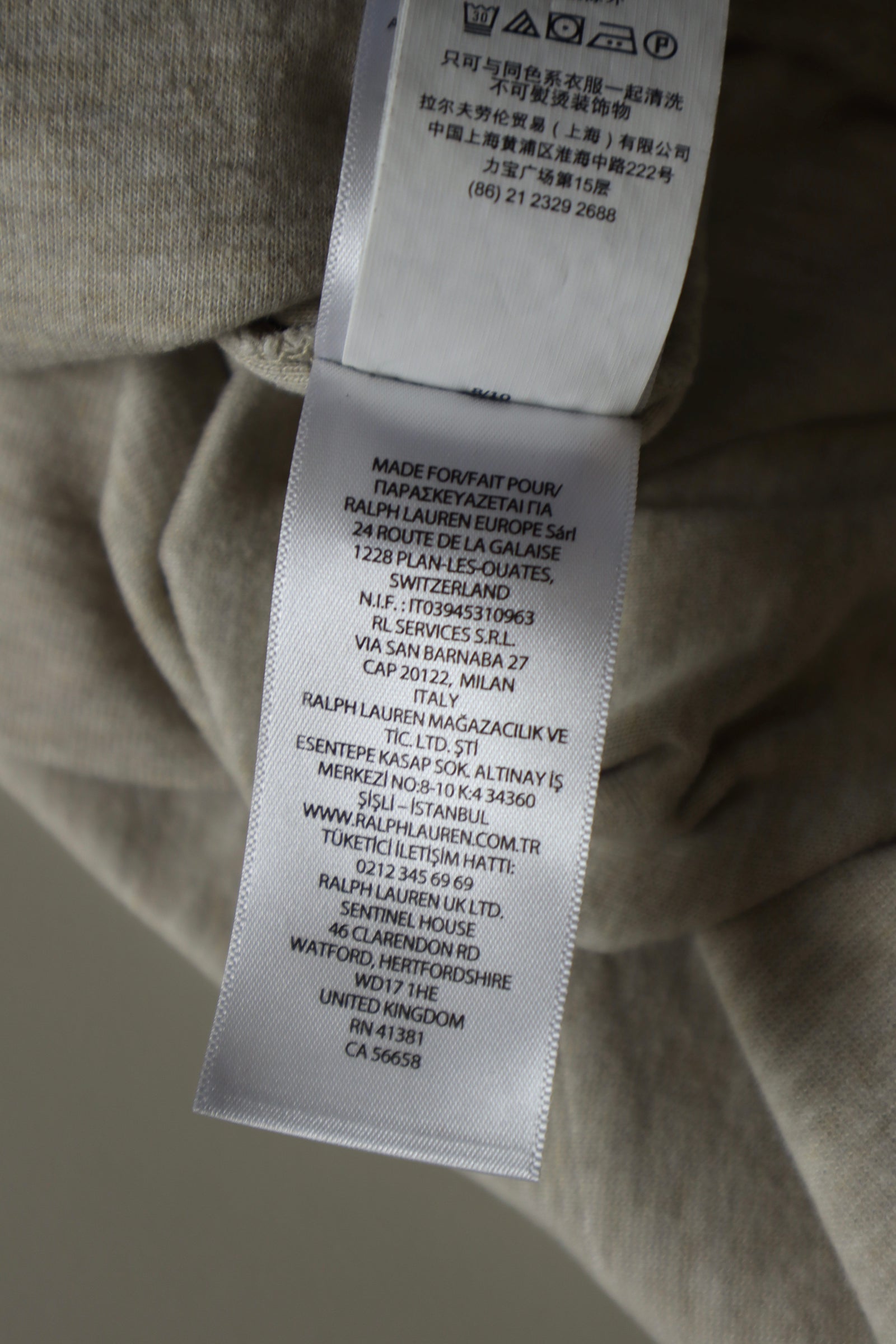 Ralph Lauren quarter zip - L