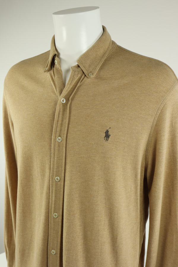 Ralph Lauren overhemd featherweight mesh - L