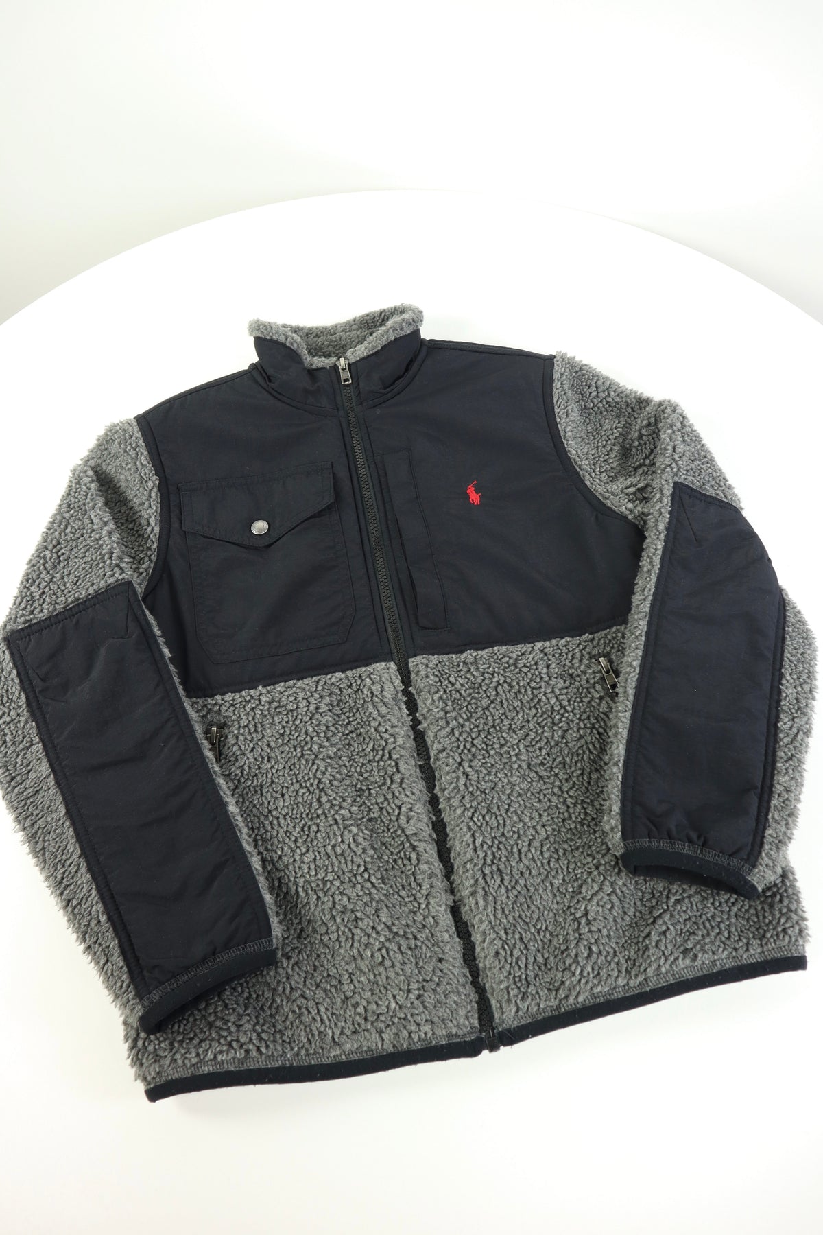 Ralph Lauren teddy jas - Kindermaat M