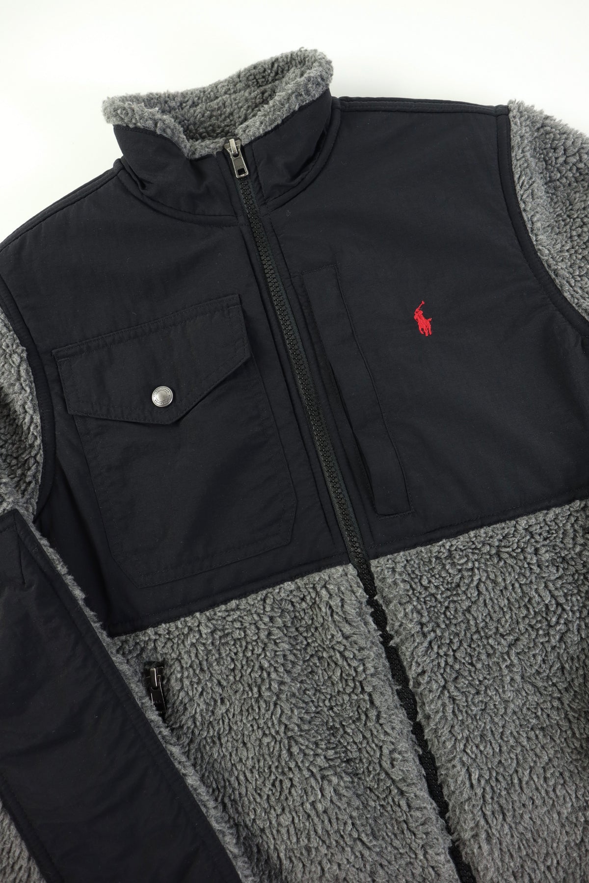 Ralph Lauren teddy jas - Kindermaat M