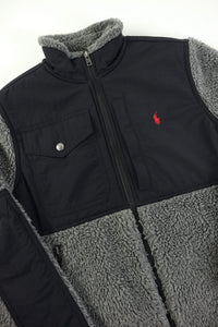 Ralph Lauren teddy jas - Kindermaat M