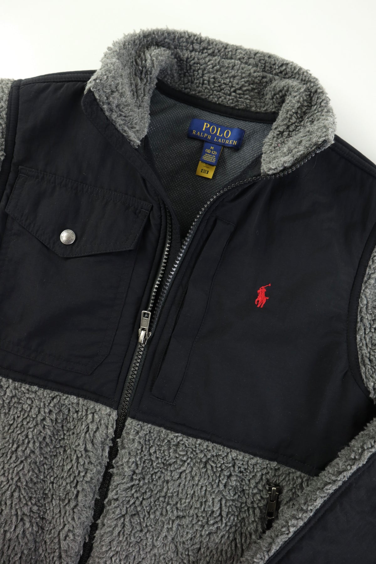 Ralph Lauren teddy jas - Kindermaat M