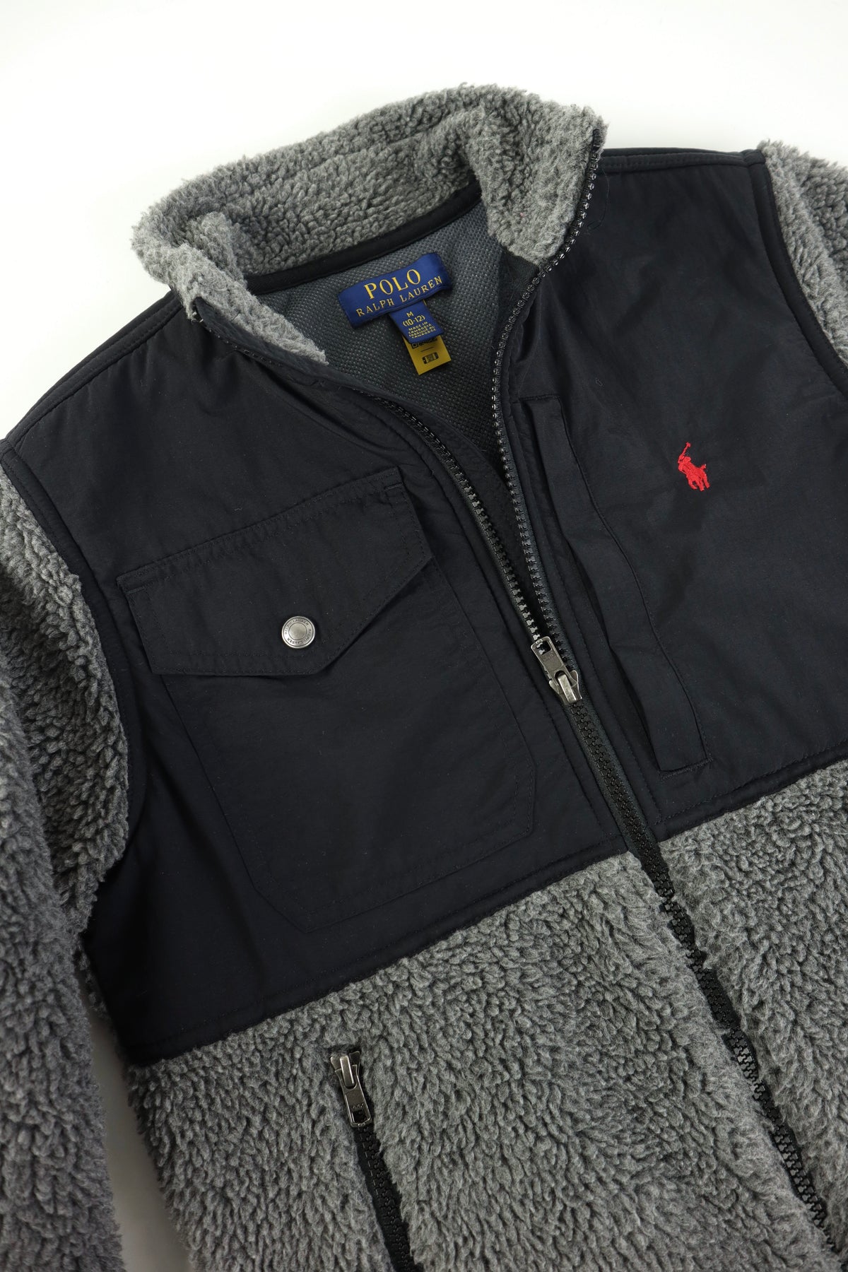 Ralph Lauren teddy jas - Kindermaat M