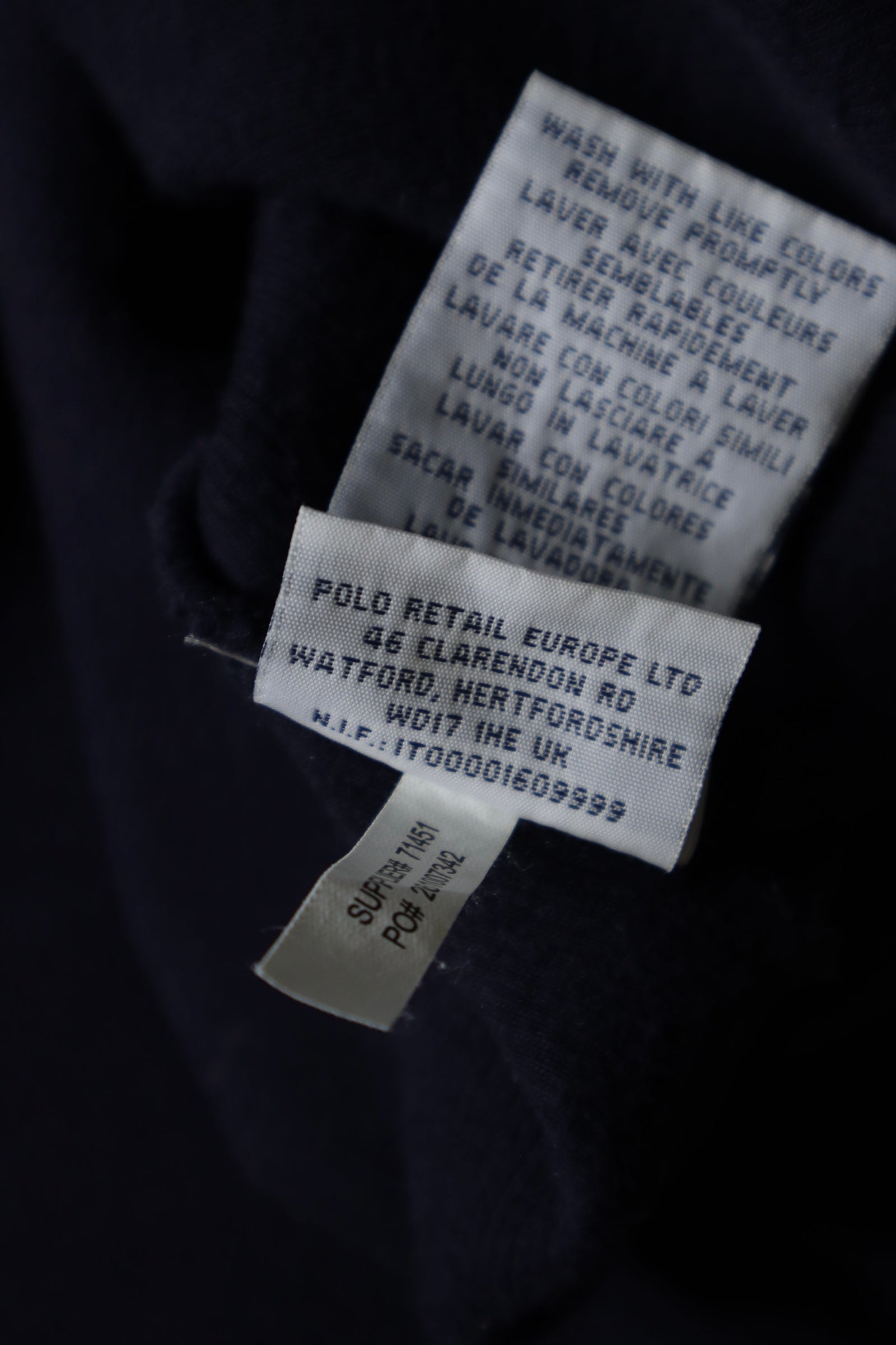 Ralph Lauren quarter zip - S