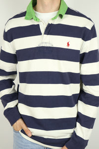 Ralph Lauren (rugby) polo shirt met lange mouw - L