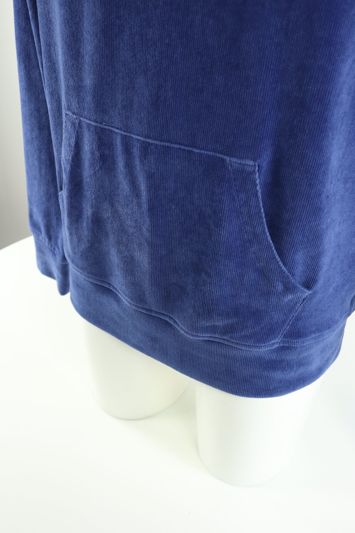 Ralph Lauren corduroy/velours trui met kwart rits - M