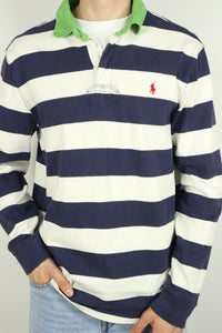 Ralph Lauren (rugby) polo shirt met lange mouw - L