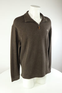 Ralph Lauren trui met kwart rits - XL