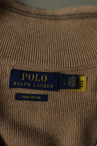 Ralph Lauren trui met kwart rits - L