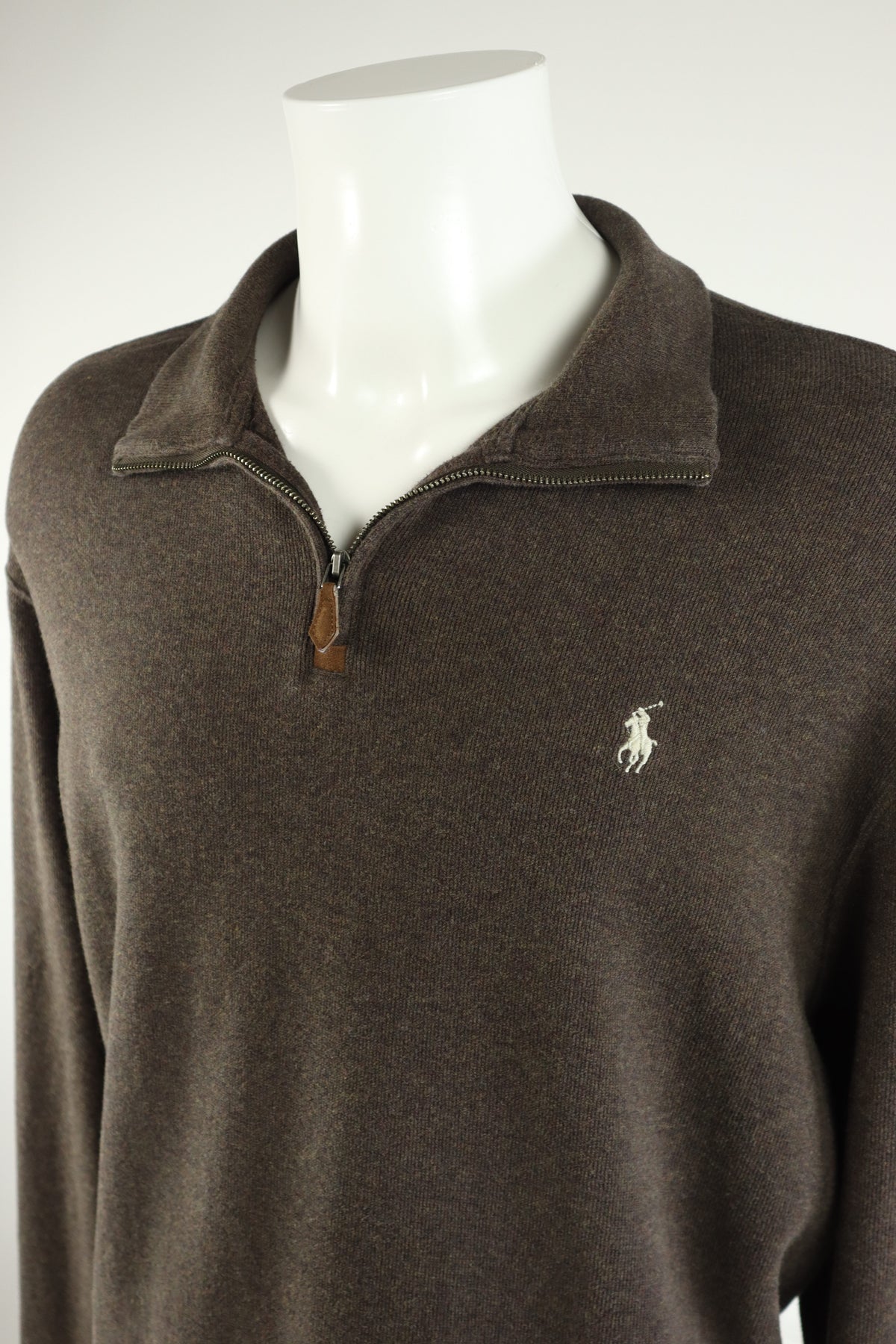 Ralph Lauren trui met kwart rits - XL