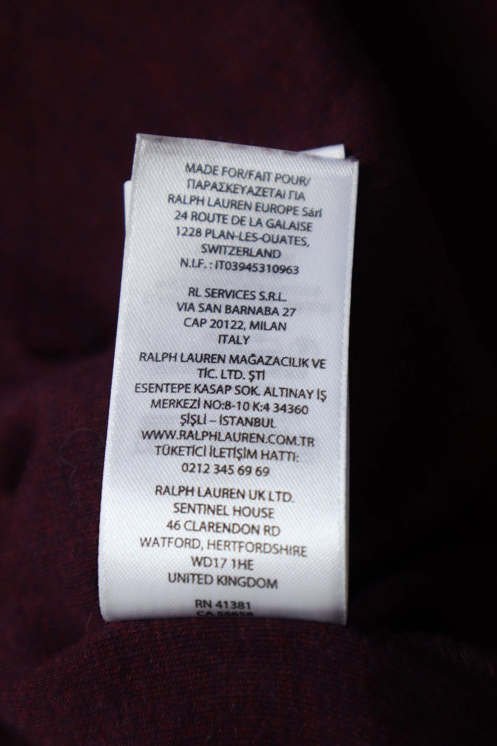 Ralph Lauren trui met ronde hals - XL