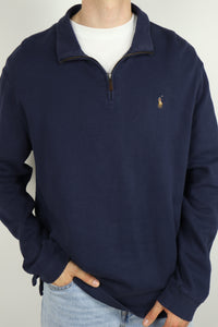 Ralph Lauren trui met kwart rits - L