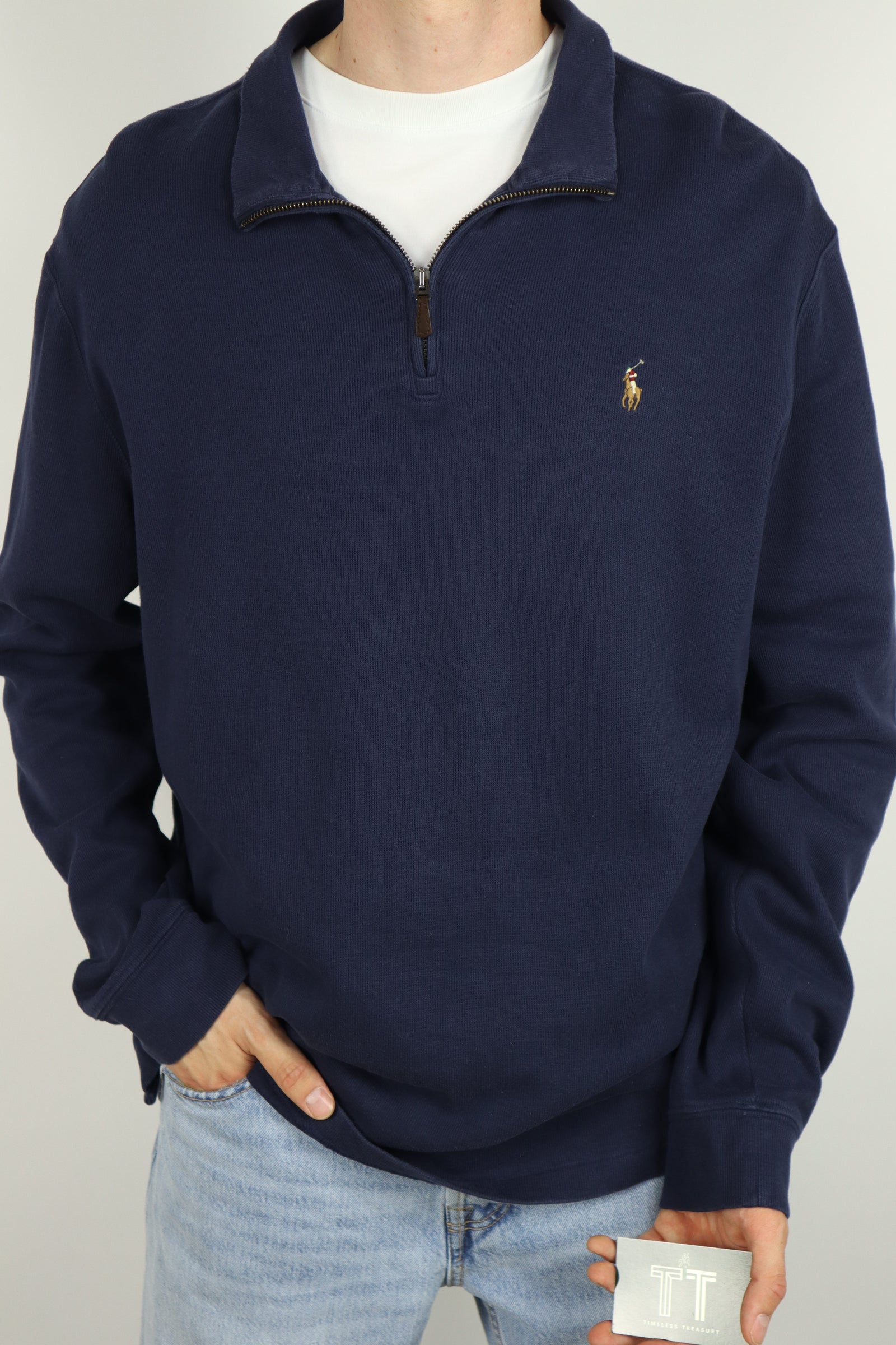 Ralph Lauren quarter zip - L