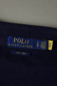 Ralph Lauren trui met kwart rits - L