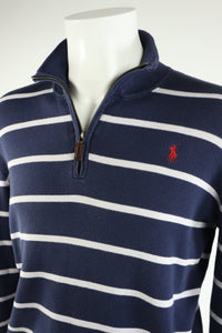 Ralph Lauren trui met kwart rits - M