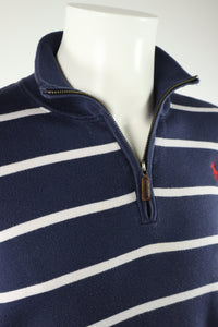 Ralph Lauren trui met kwart rits - M