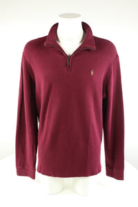 Ralph Lauren trui met kwart rits - L