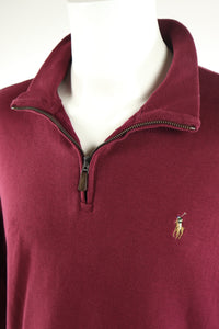Ralph Lauren trui met kwart rits - L