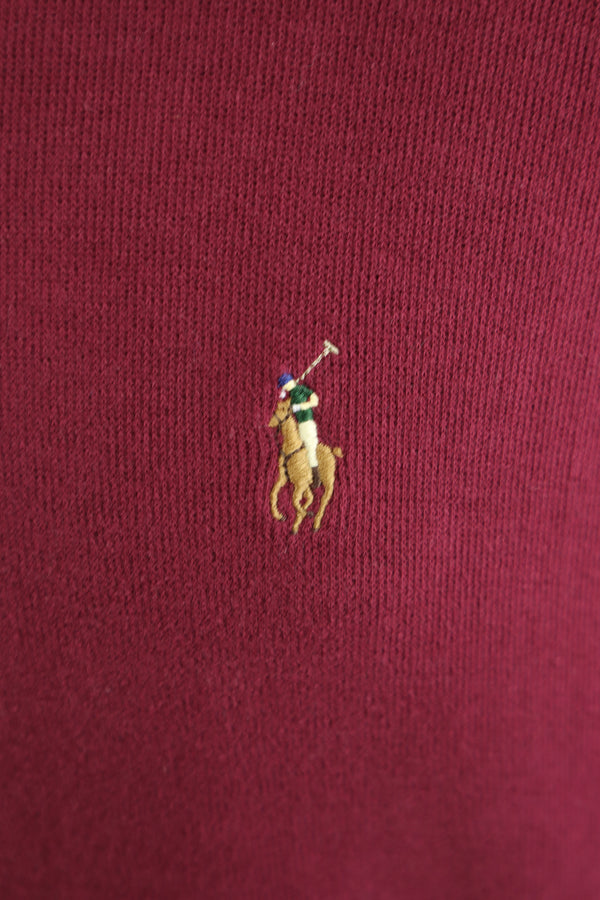 Ralph Lauren trui met kwart rits - L