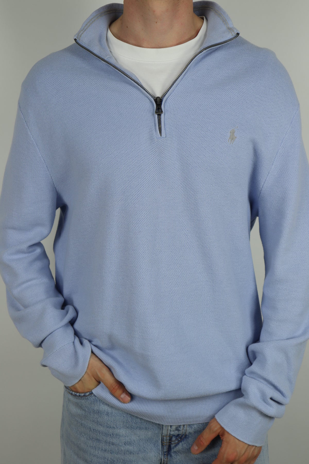 Ralph Lauren trui met kwart rits - XL