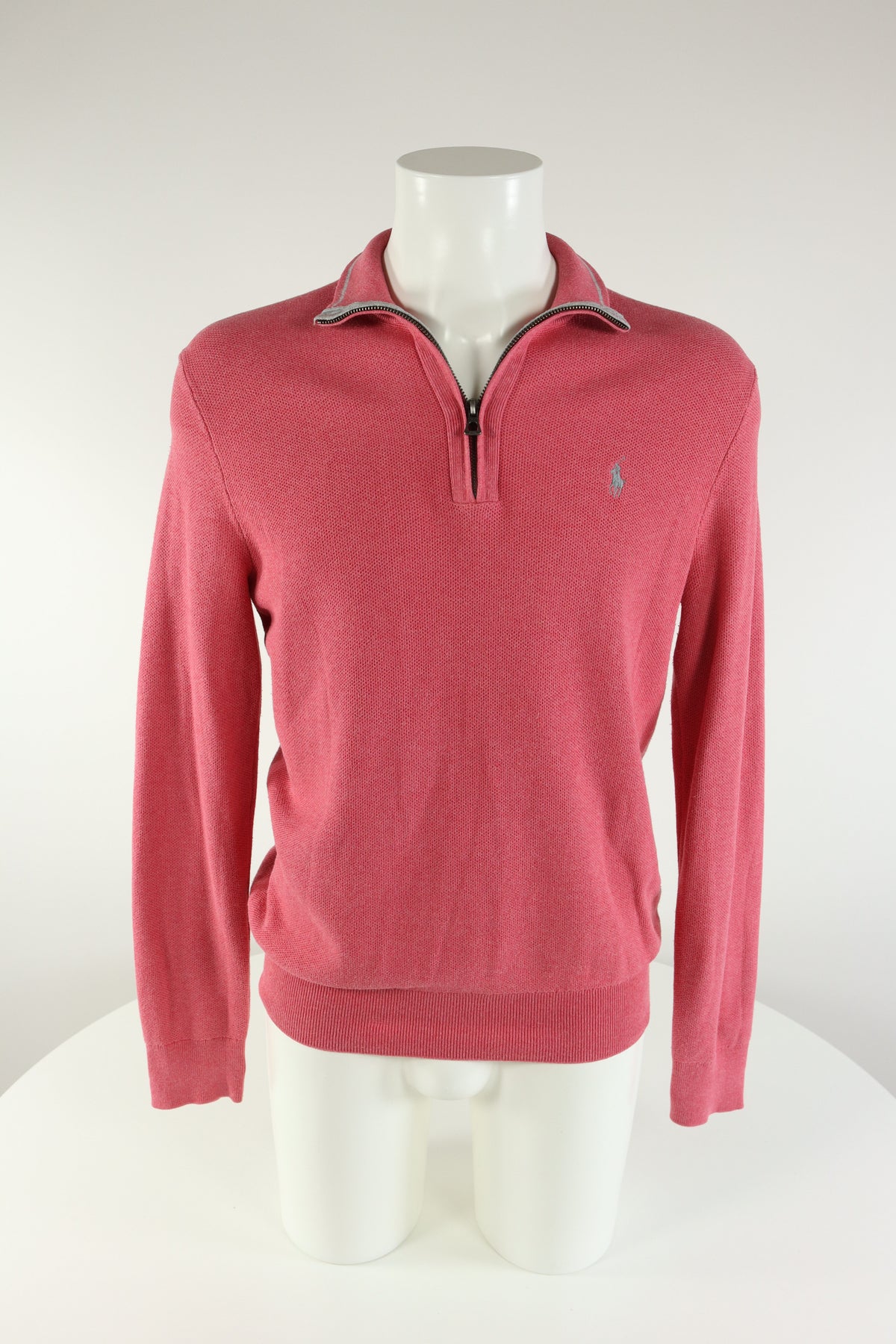 Ralph Lauren trui met kwart rits - M