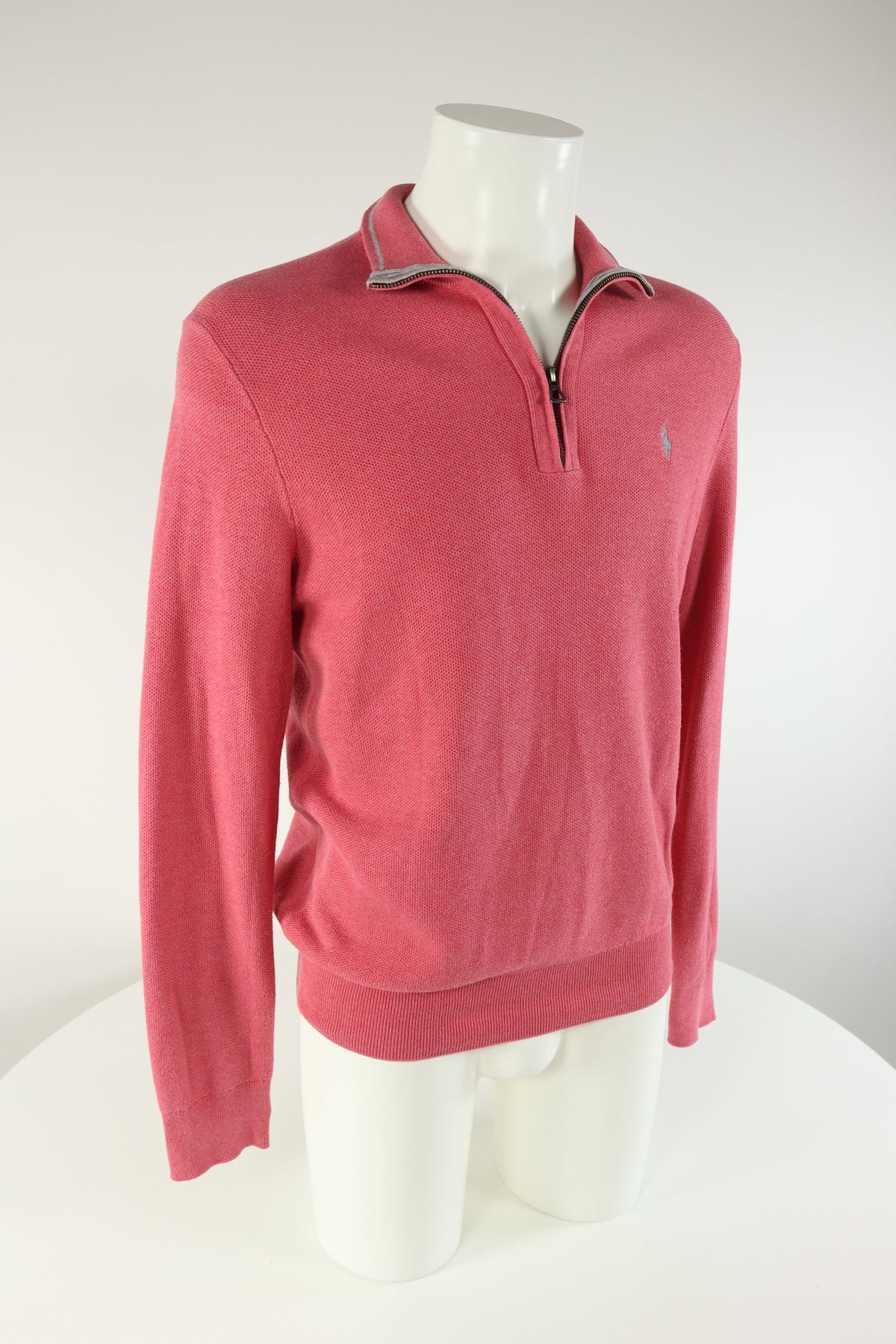 Ralph Lauren trui met kwart rits - M