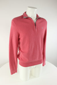 Ralph Lauren trui met kwart rits - M