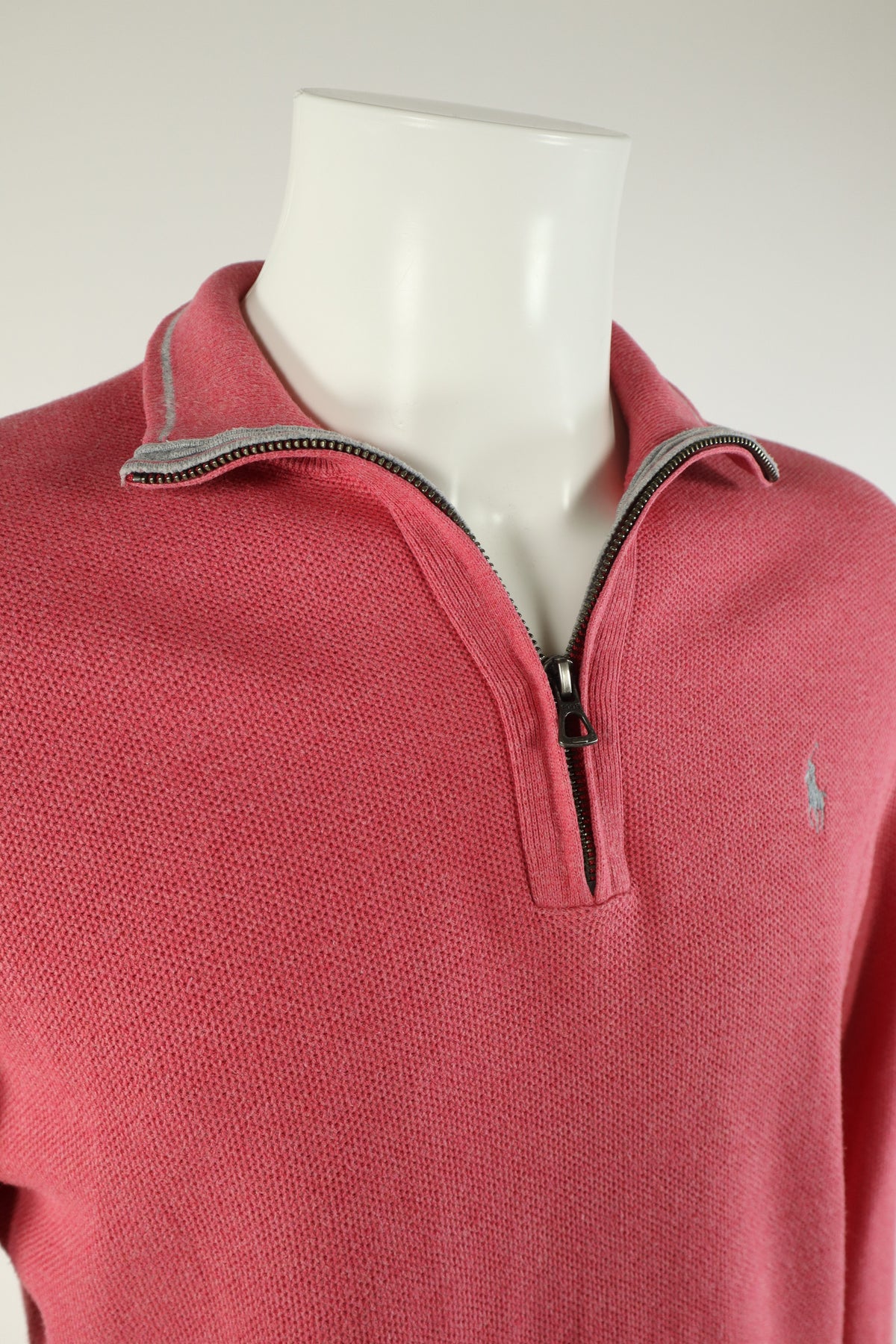 Ralph Lauren trui met kwart rits - M