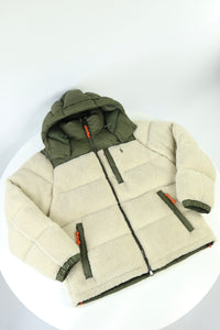 Ralph Lauren puffer/teddy winterjas - L