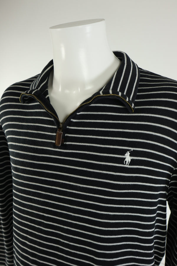 Ralph Lauren trui met kwart rits - L