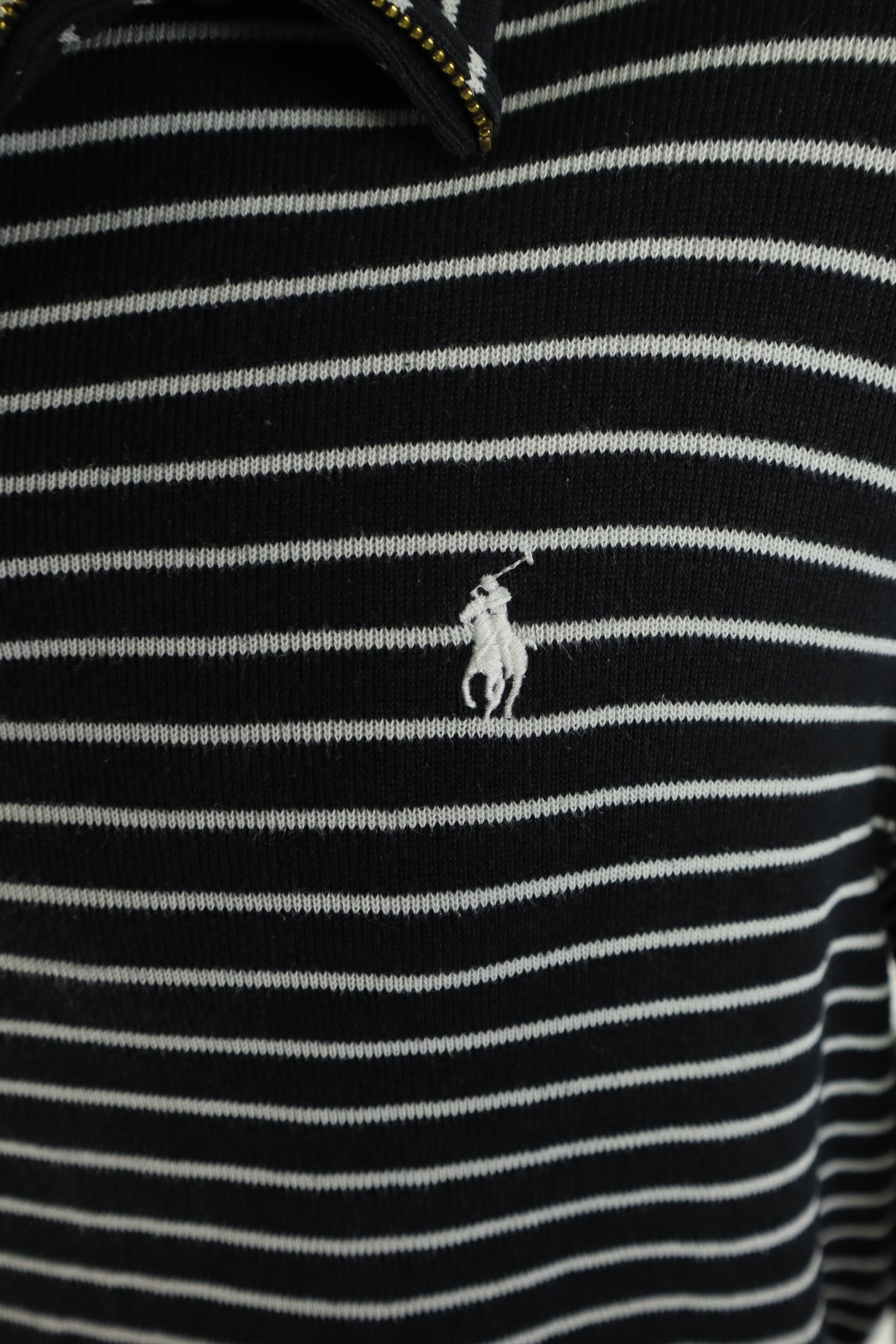 Ralph Lauren trui met kwart rits - L