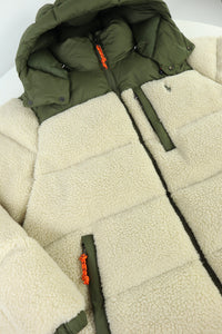 Ralph Lauren puffer/teddy winterjas - L