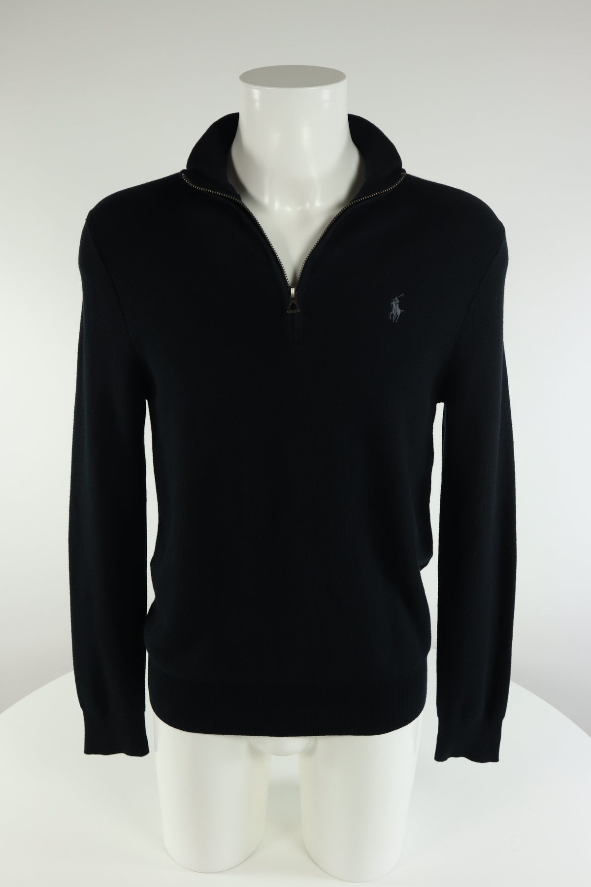Ralph Lauren trui met kwart rits - M