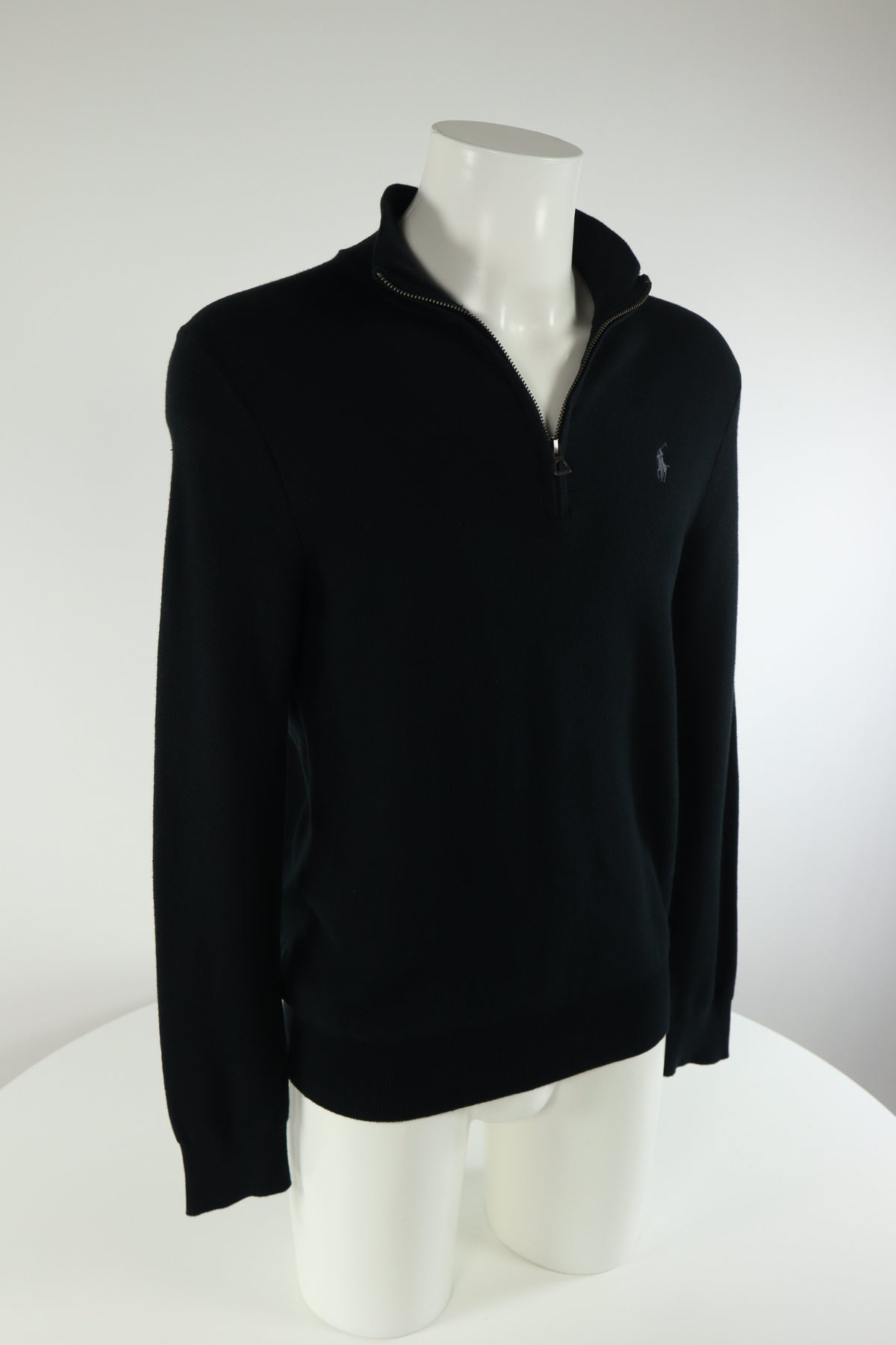 Ralph Lauren trui met kwart rits - M