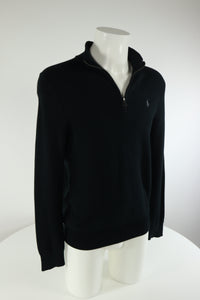 Ralph Lauren trui met kwart rits - M