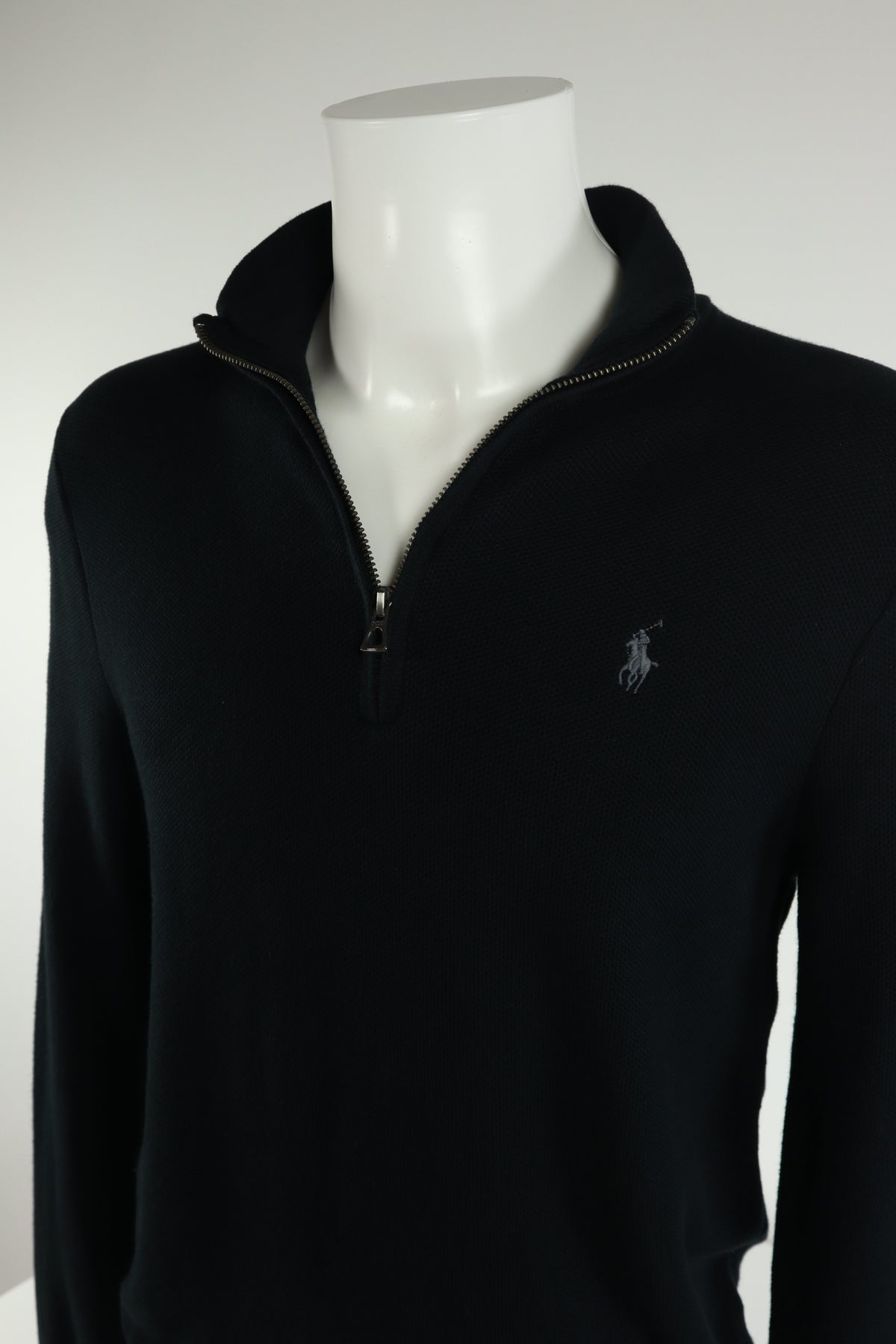 Ralph Lauren trui met kwart rits - M