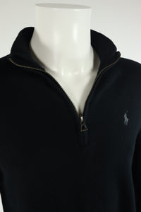Ralph Lauren trui met kwart rits - M