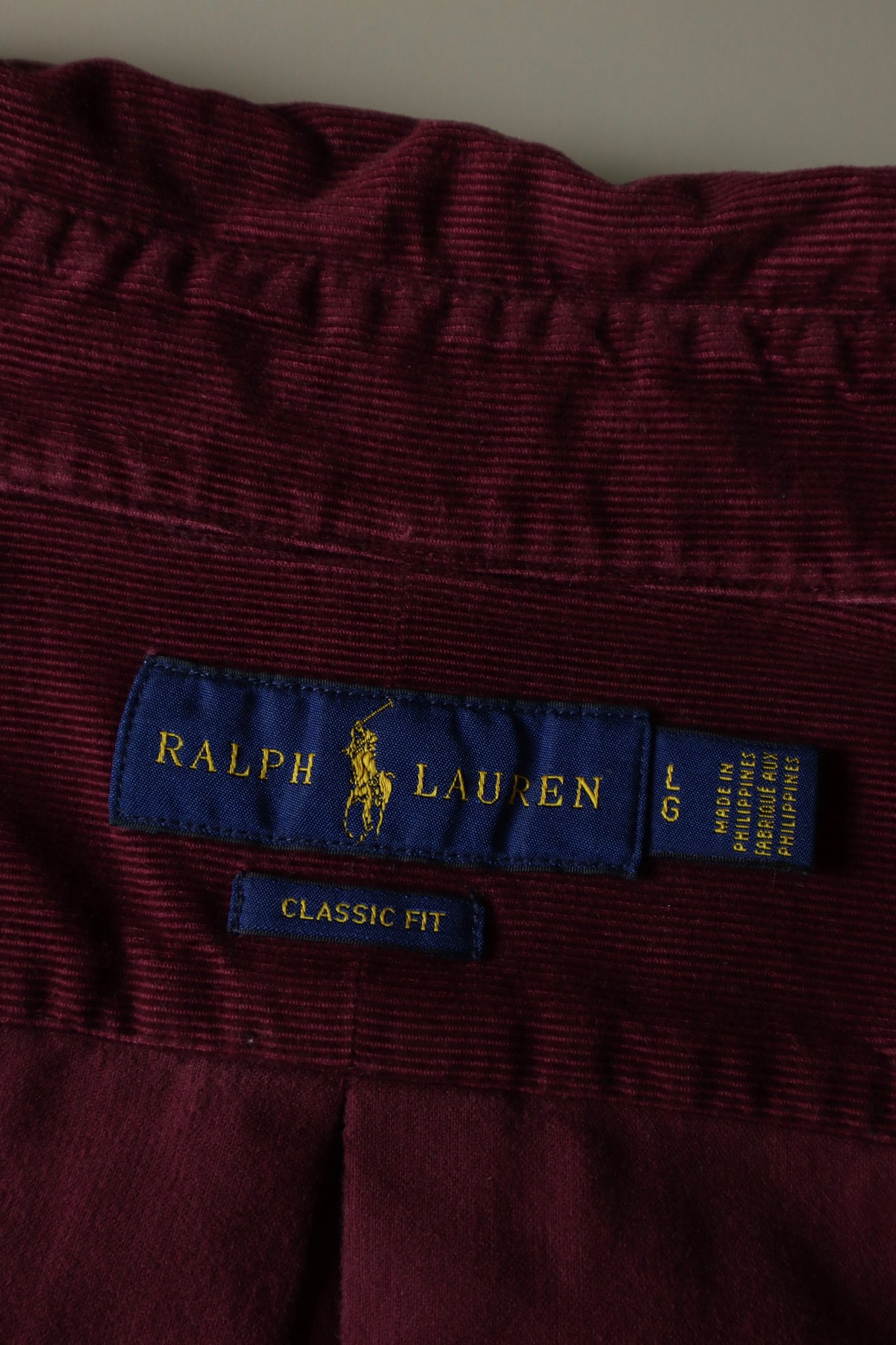Ralph Lauren corduroy overhemd - L
