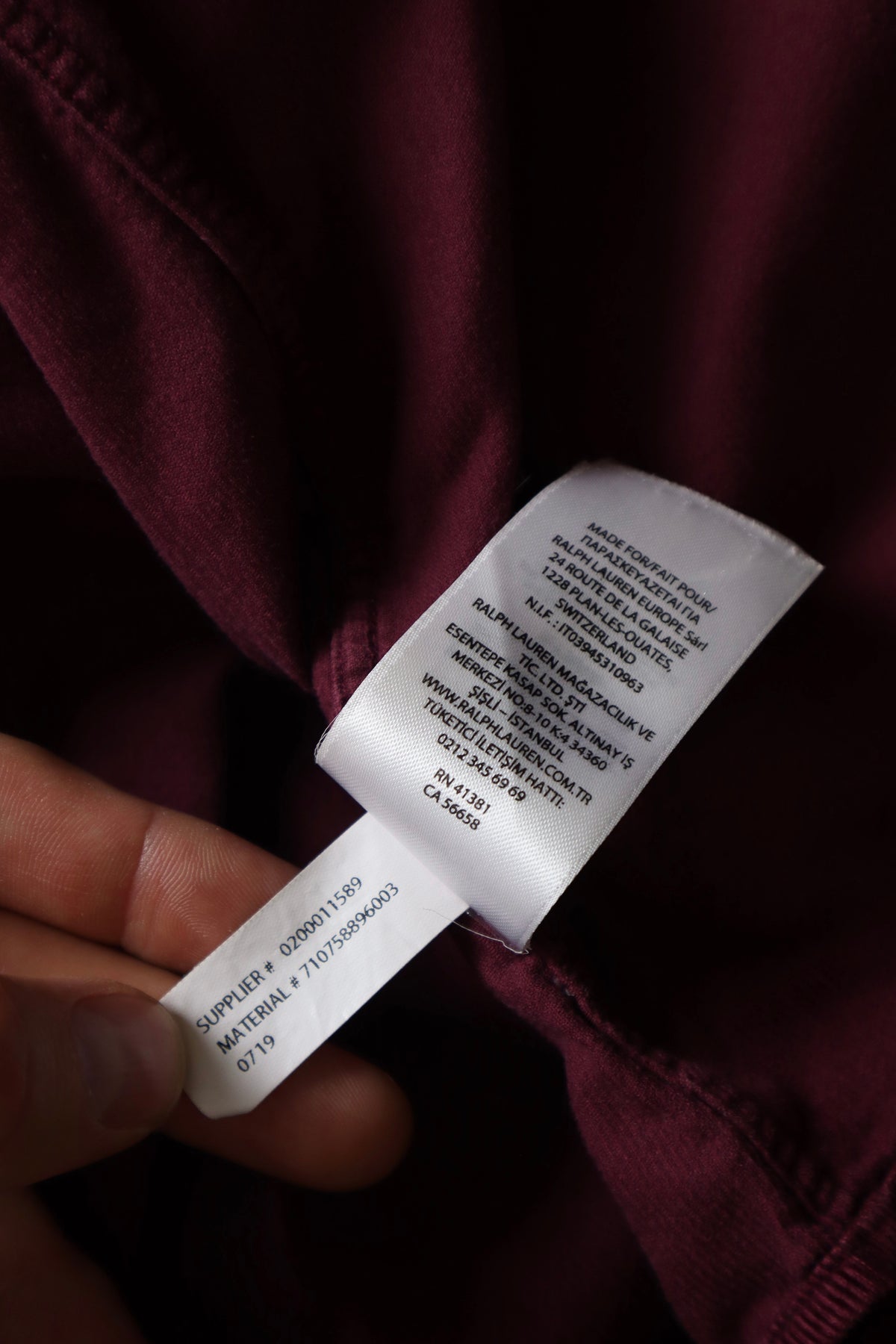 Ralph Lauren corduroy overhemd - L