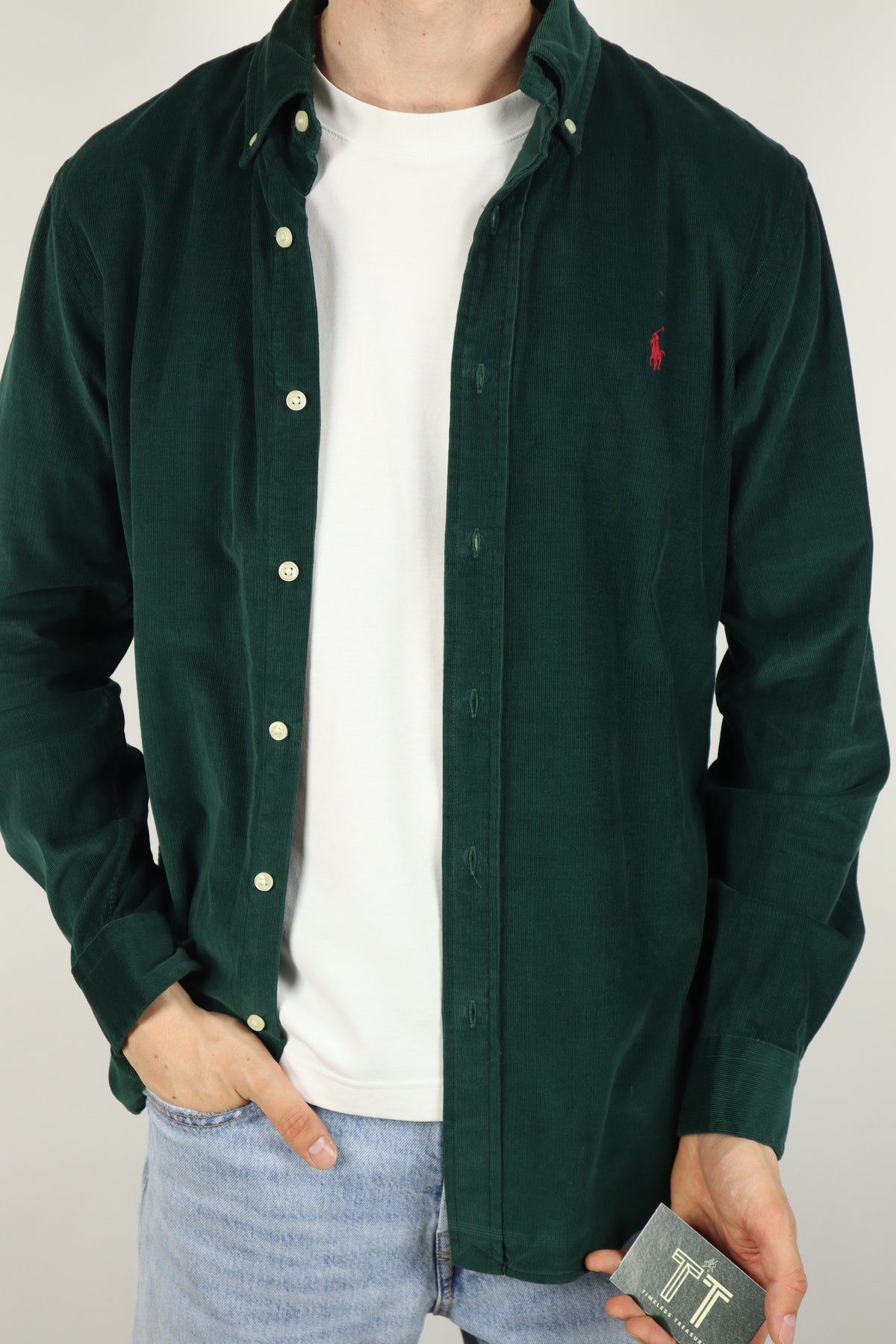 Ralph Lauren corduroy overhemd - M
